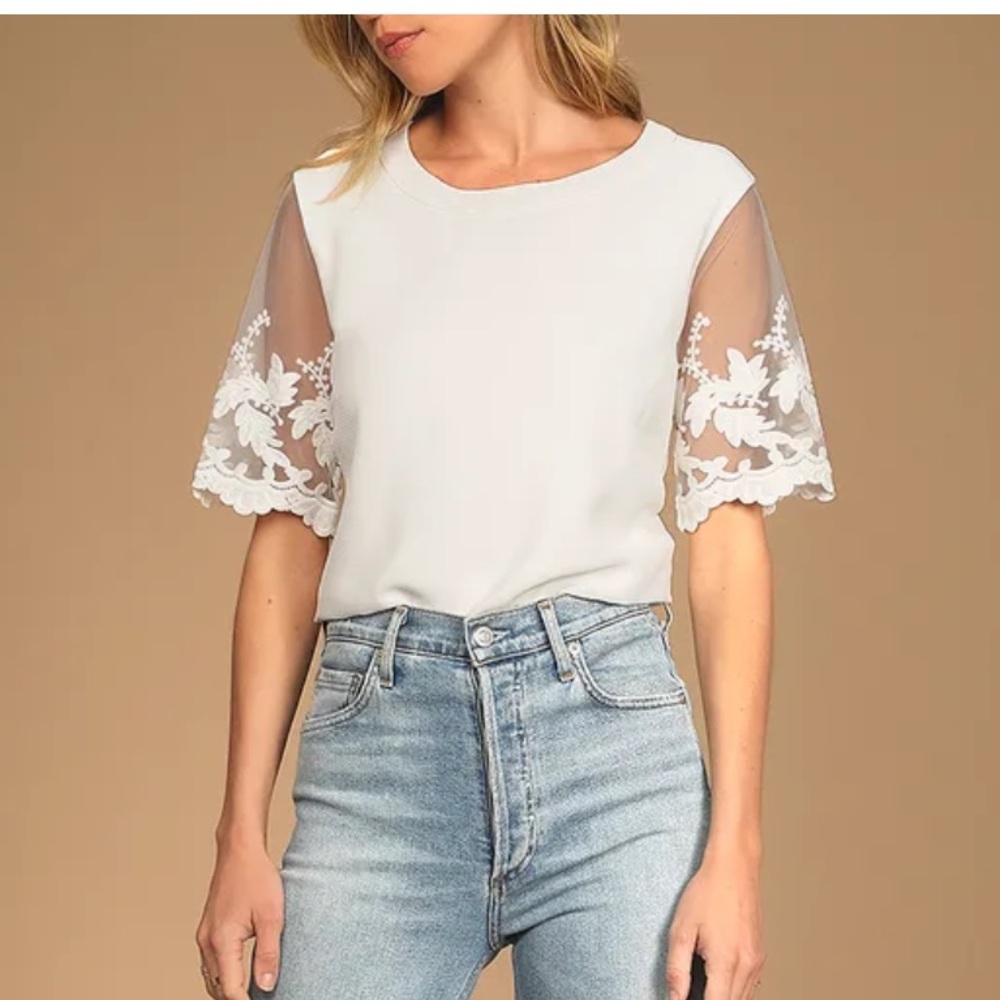 Lulu’s Embroidered Top